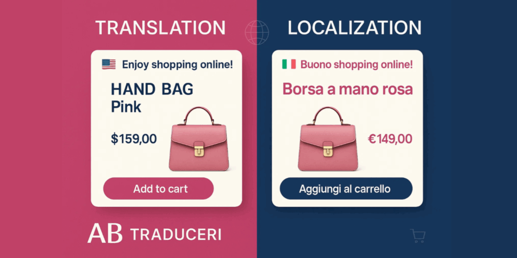 Traducerea sau localizarea site-ului